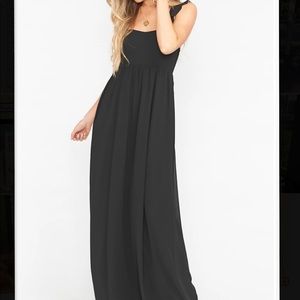Show Me Your Mumu Black Maxi Dress